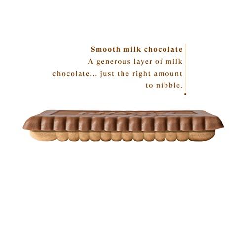 Bahlsen Bahlsen Choco Leibniz Milk Cookies (12 boxes) - Leibniz Butter Biscuits topped with a thick layer of European Chocolate - 4.4 oz boxes