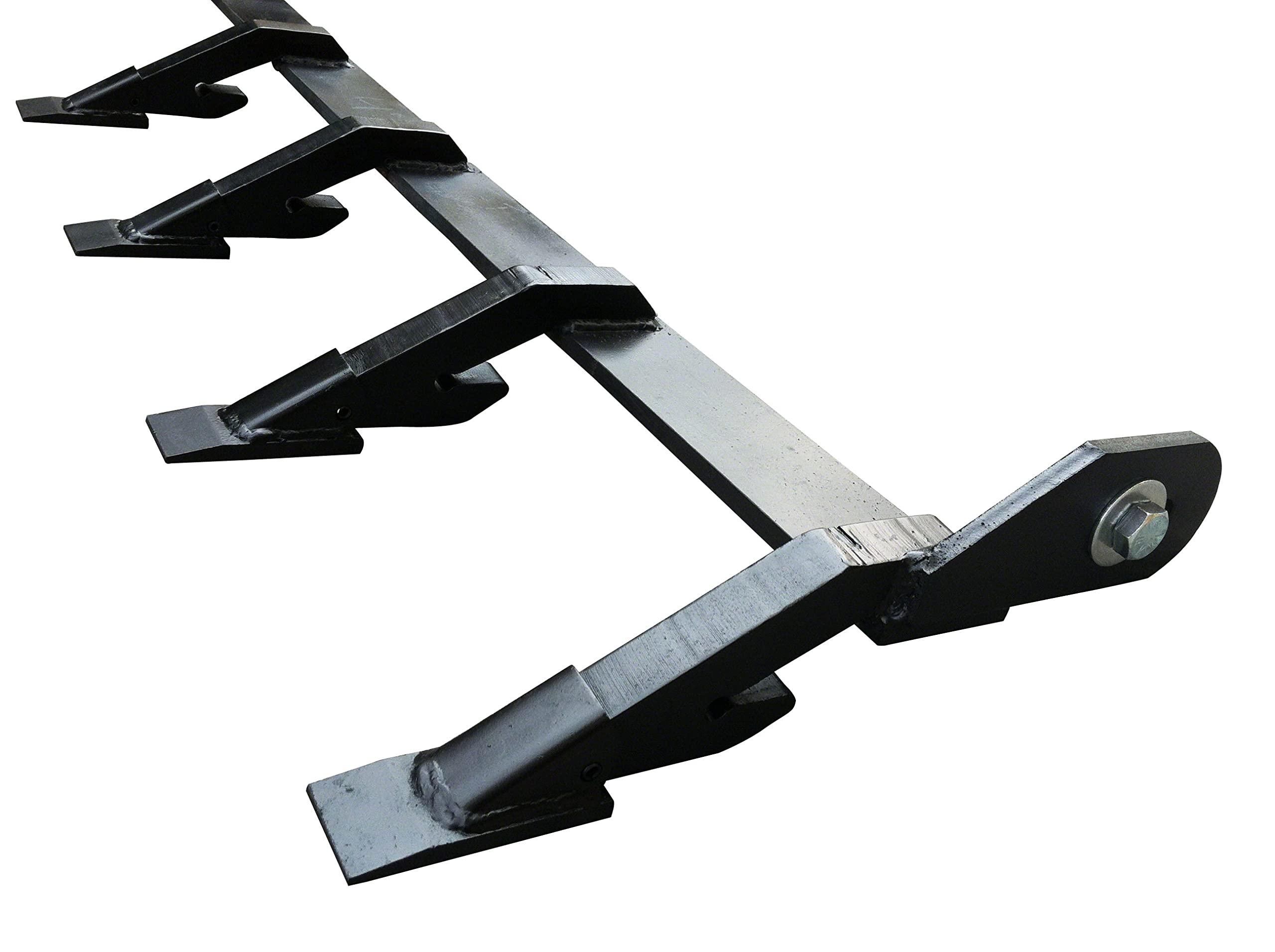 Neat Attachments Heavy Bolt On Bucket Tooth Bar - 39-1/2\" Wide - 5 Teeth Bar - 2AW