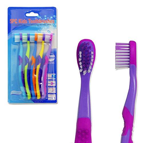 AllTopBargains 10 Pc Kids Toothbrush Toddler Oral Care Fun Cleaning Teeth Brush Soft Bristles