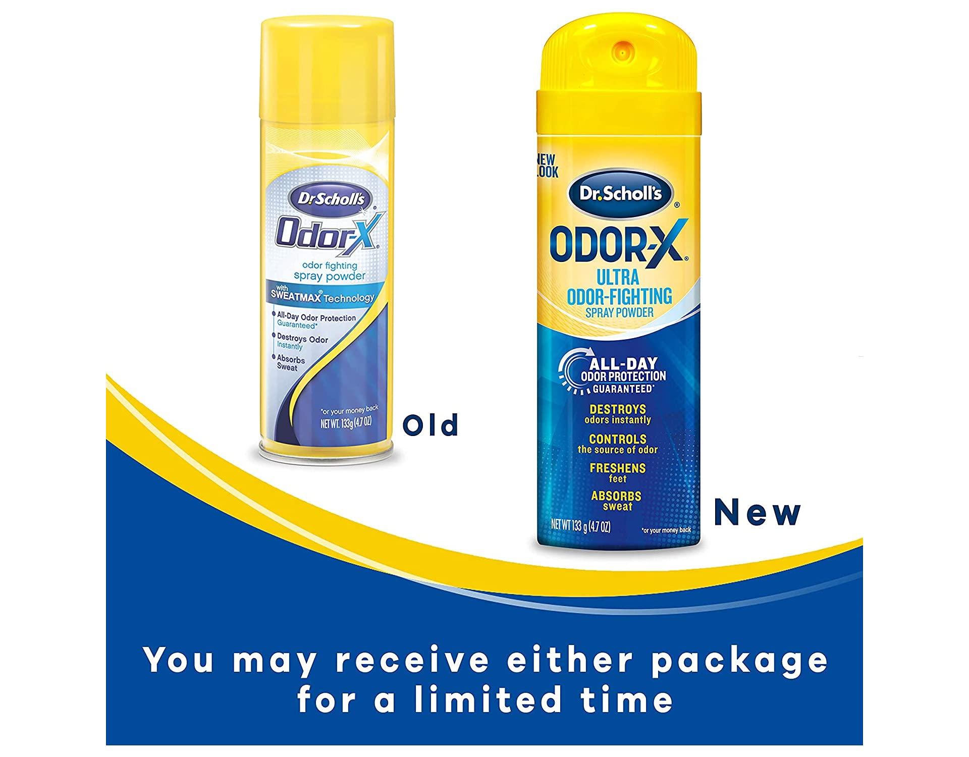 Dr. Scholl's Dr Scholls Odor-X Odor Fighting Spray Powder 4.7 Ounce