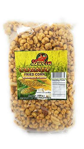 Lucia Lucia Cornic Fried Corn Barbecue Flavored, Net Wt 17.66oz (500g)
