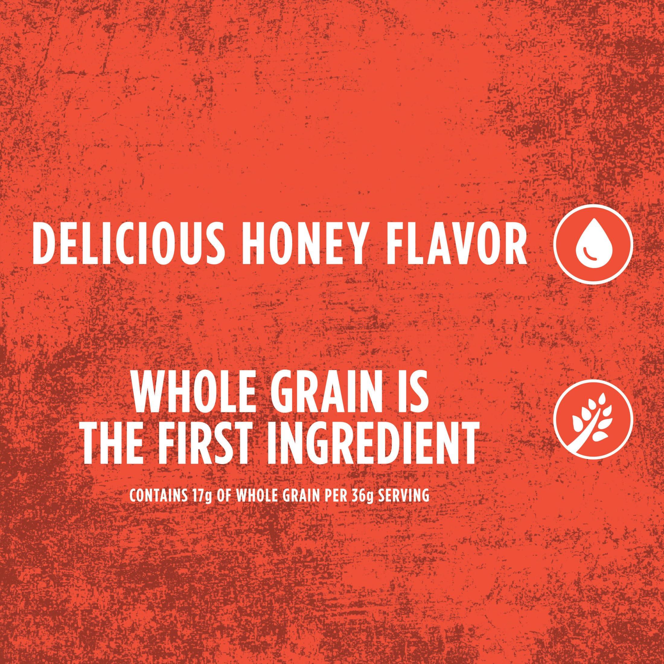 Honey Smacks Honey Smacks Breakfast Cereal, Made with Whole Grain, Kids Snacks, Large Size, Original, 15.3oz Box (1 Box)