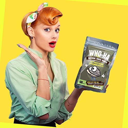 Gears Out Who-Ha Natural Snack Munch - Funny Spicy Trail Mix for Men and Women, Gourmet Gifts, Made in the USA