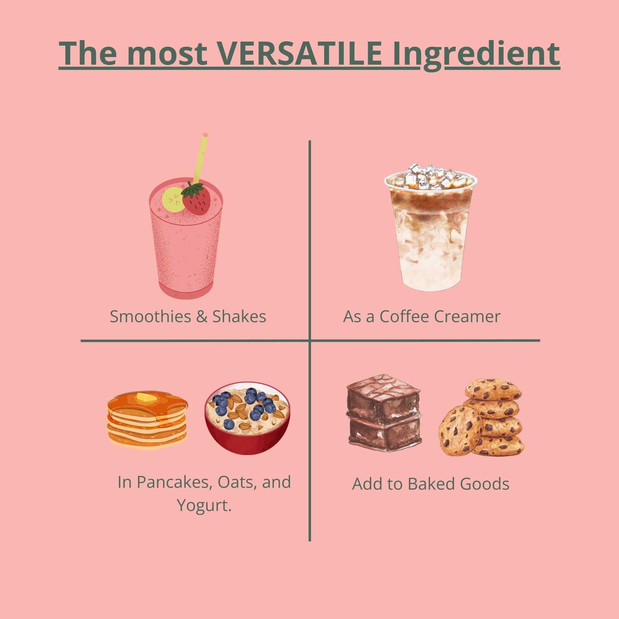 wellious wellious Clean Vegan Protein Powder Vanilla - Organic Plant Based Protein Powder Dairy Free for Gut Health, No Sodium, High Fiber, Keto Friendly, Non Dairy, Lactose Free Protein Powder