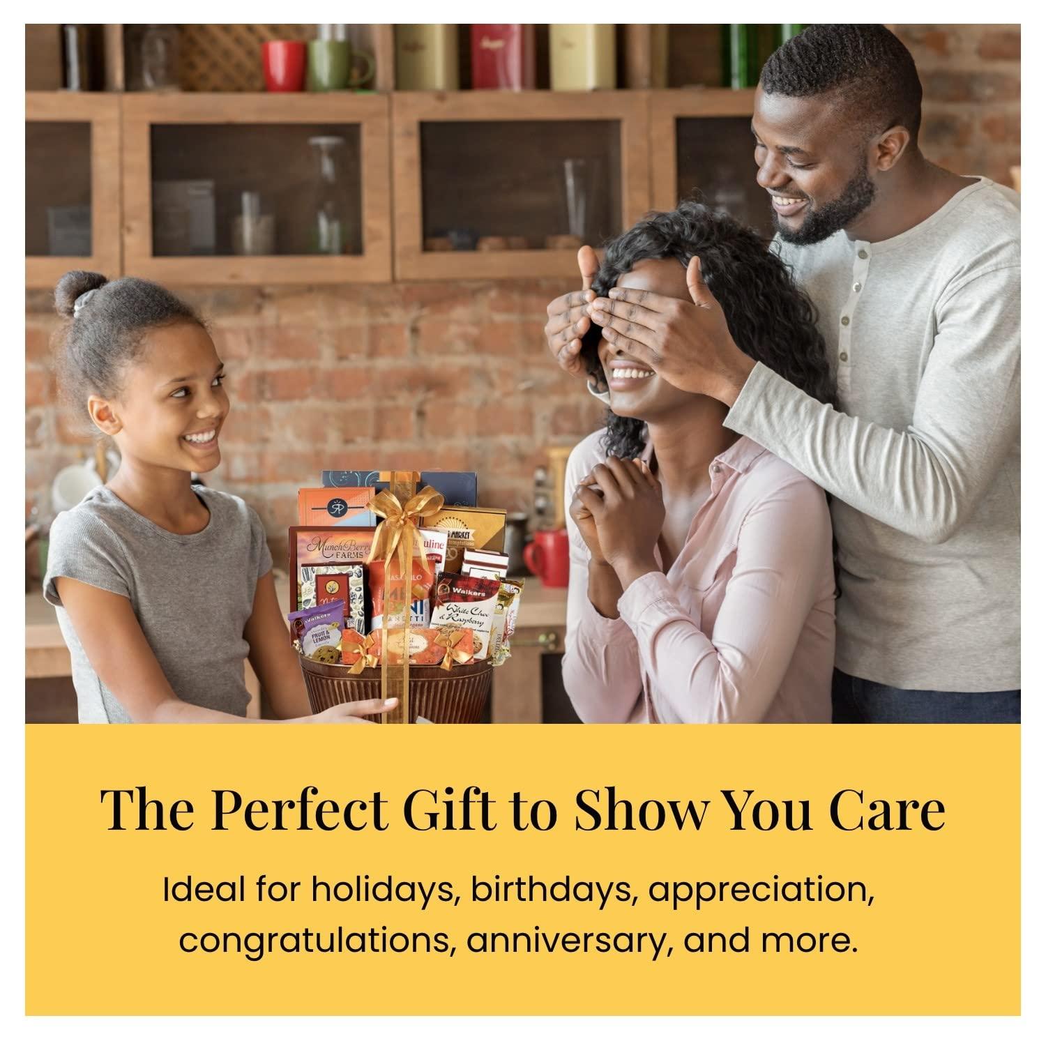 Broadway Basketeers Broadway Basketeers Chocolate Gift Basket Gifts for Women, Men, Valentines Day Delivery, Families, College, Appreciation, Thank You Present, Birthday, Corporate, Get Well, Sympathy Care