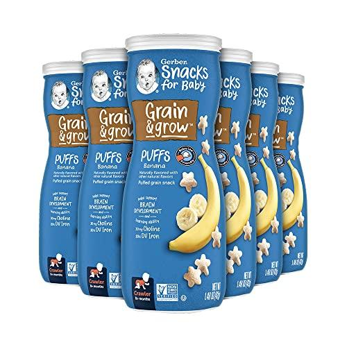 Puffs store banana gerber