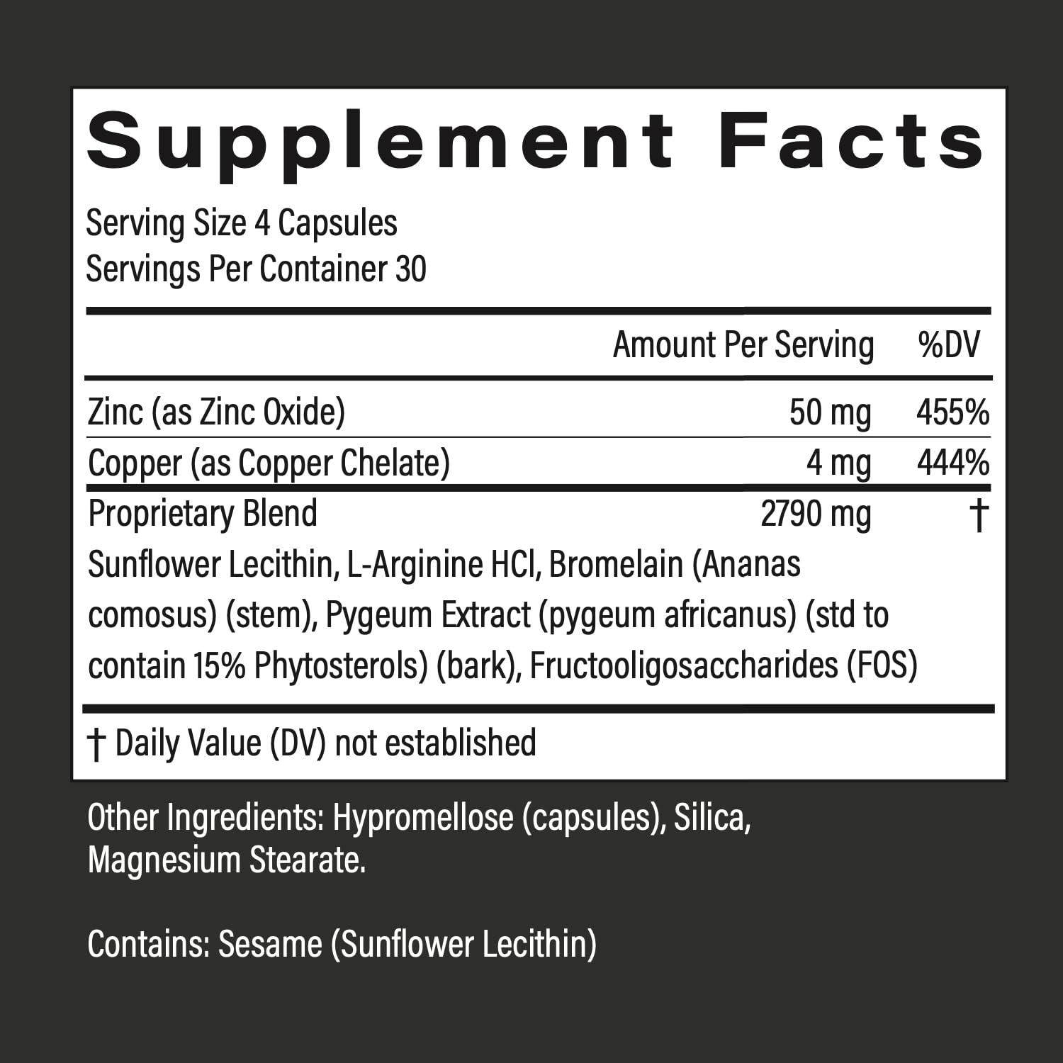 POPSTAR POPSTAR Labs Semen Volume Booster - Men\'s Semen Health & Fertility Supplement - Doctor Formulated to Increase Load Volume - Made in USA - Non-GMO, Organic, Vegan - 240 Capsules - (2 Month Supply)