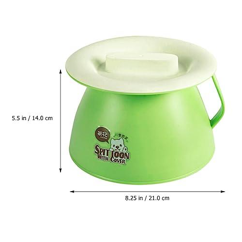 Healifty Healifty Kid Potty Kids Potty Spittoon with Cover Chamber Pot for Bedroom Home Chamber Pot Spittoon for The Elder Urine Bucket Bottle with lid Urine Pot Plastic Portable Child Night Urinal