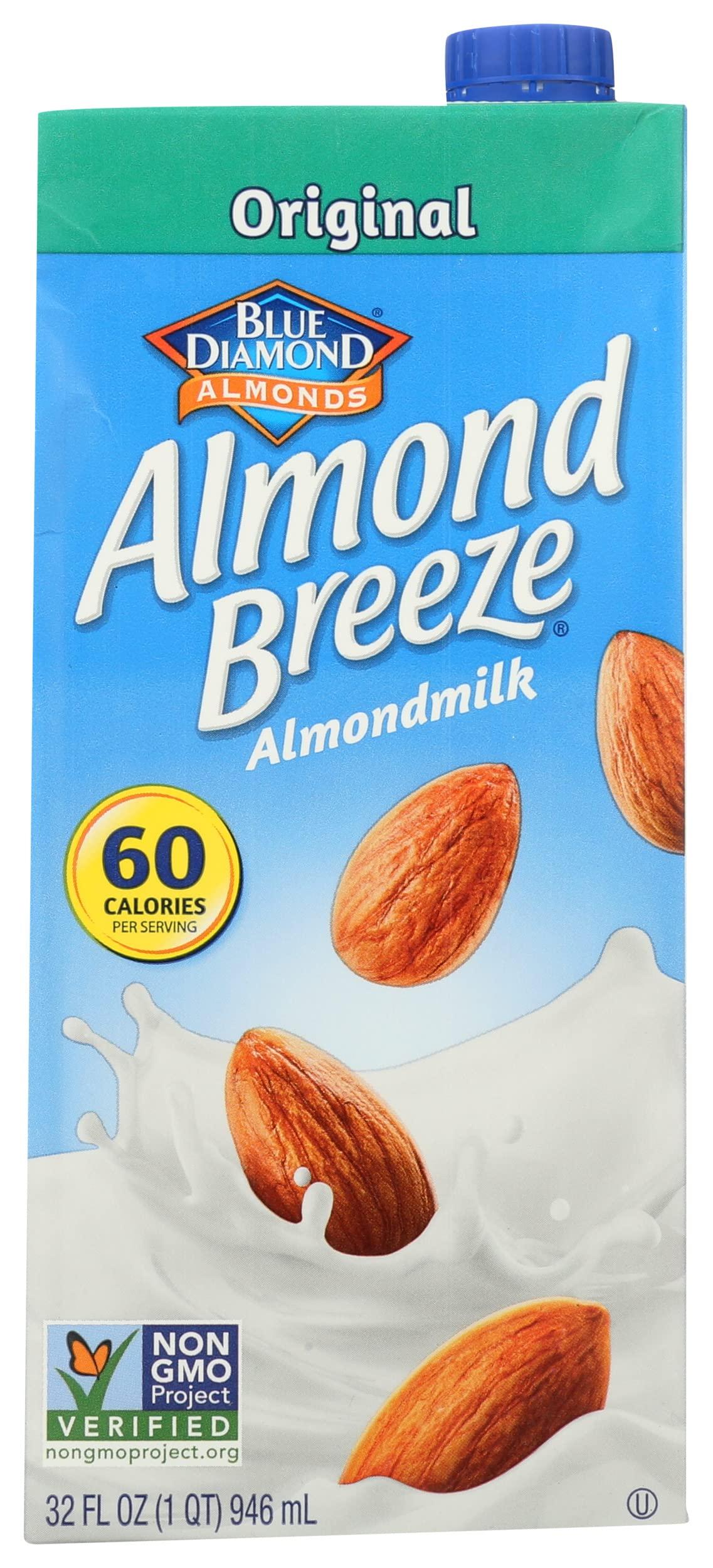 Blue Diamond Almonds Blue Diamond Almd Breeze Orig, 32 Oz -- 12 Per Case.