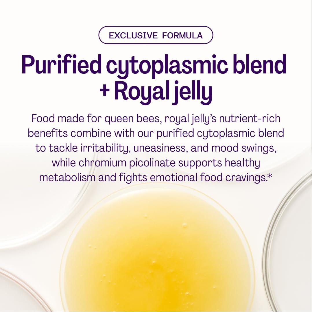 Bonafide Bonafide Serenol Relief from Hormonal Mood Swings, Irritability, & PMS Bloating. 3-Month Supply (180 Tablets)