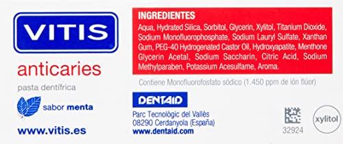 Vitis VITIS ANTICARIES TOOTHPASTE WITH NANO REPAIR 100ml - mint flavour, no gluten - !new! by Vitis