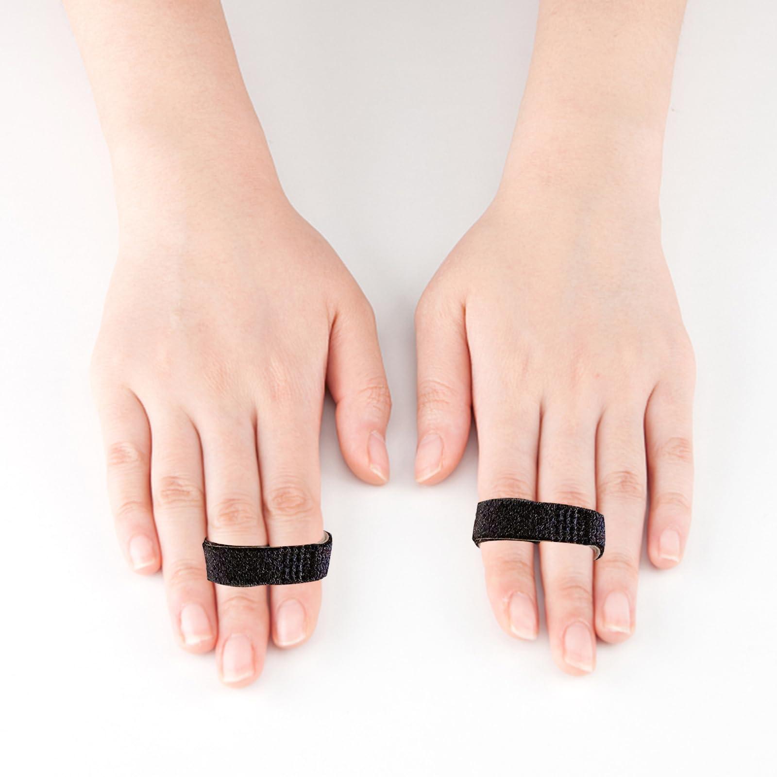 HNYG HNYG 10 Pack Finger Buddy Straps,Buddy Tape Finger Wraps,No-Slip Buddy Loops Finger Splints for Sprained,Fractured and Injured Fingers,Reusable and Washable