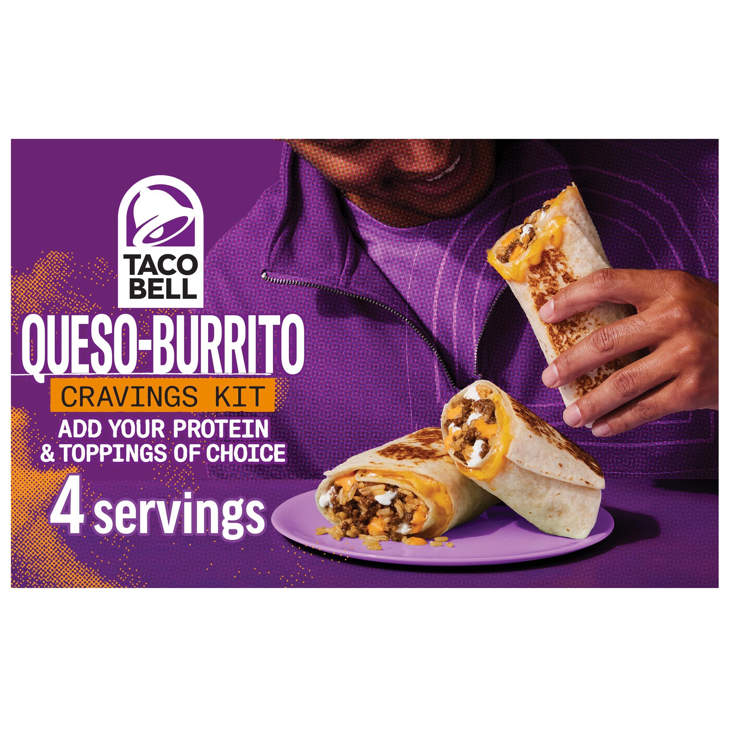 Taco Bell Taco Bell Queso-Burrito Cravings Kit, 21.5 oz Box