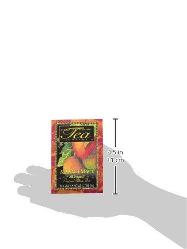 HAWAIIAN ISLANDS TEA COMPANY Hawaiian Islands Tea Company Mango Maui Black Tea, All Natural - 20 Teabags (1 Box)