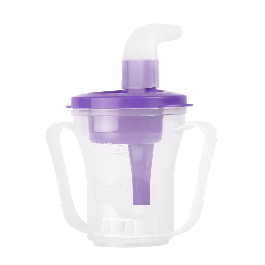 Ehucon Ehucon Dysphagia Regulating Drinking Cup for Swallowing and Disorders People,Dispenses 5cc or 10cc of Liquid Each Time,No Thickener is Used.Helps to Prevent Choking
