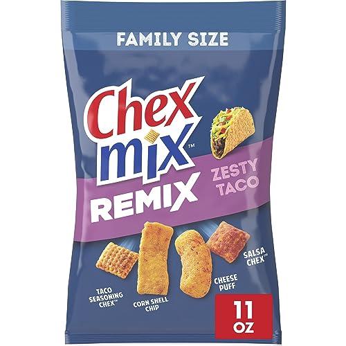 Chex Mix Chex Mix Snack Mix, Remix Zesty Taco, Savory Snack Bag, 11 oz