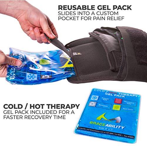 BraceAbility BraceAbility LSO Back Brace for Herniated, Degenerative & Bulging Disc Pain Relief, Sciatica, Spine Stenosis | Medical Lumbar Support Device for Post Surgery & Fractures with Hot/Cold Therapy (L)