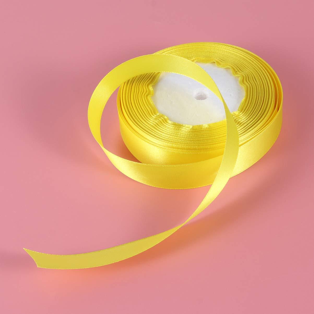 Amosfun 10 Wire Ribbon Christmas DIY Ribbons Christmas Packaging Ribbon Xmas Present Ribbon Merry Christmas Ribbon Holiday Wrapping Ribbon Gift Ribbon Craft Ribbon Curling Ribbon Crimping