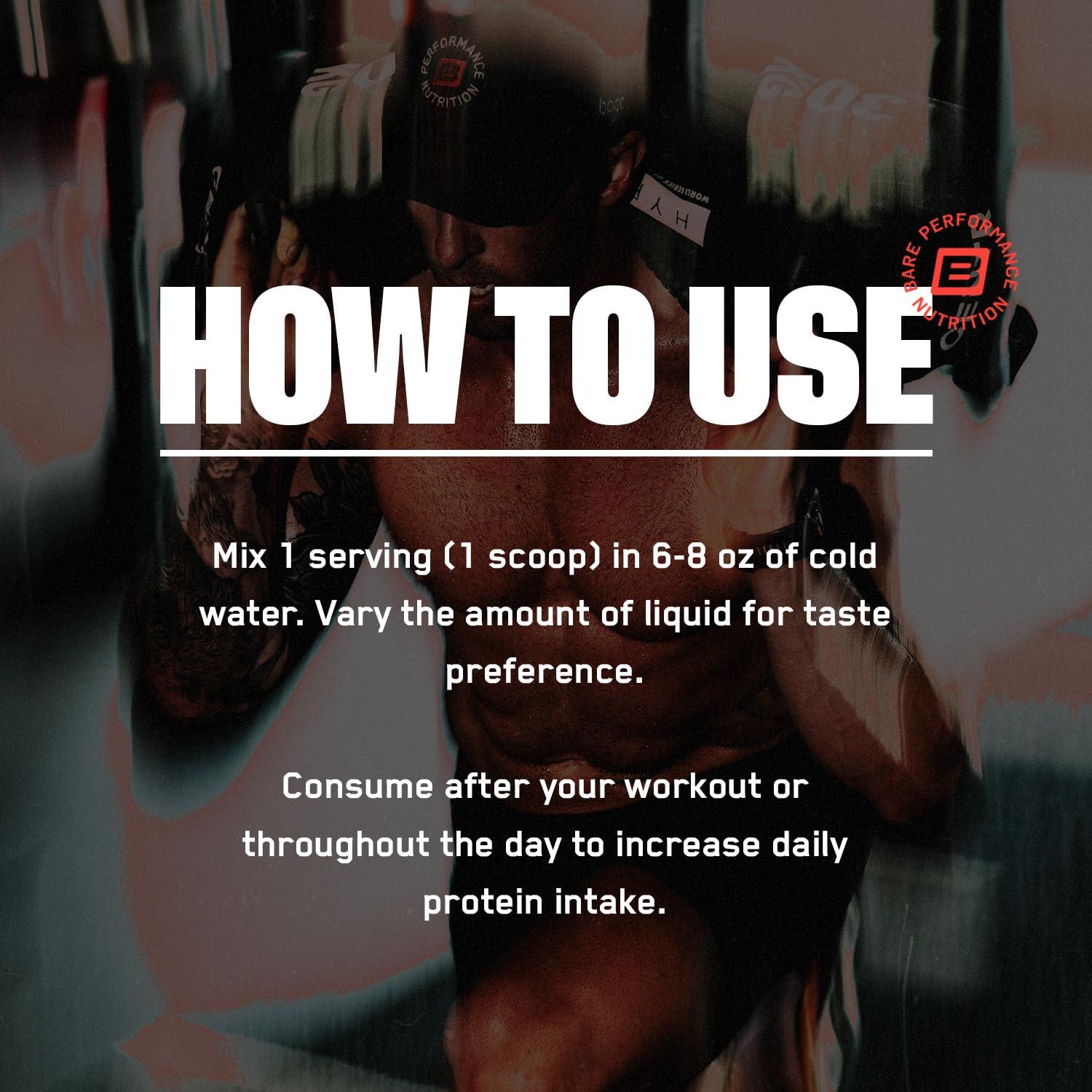 BARE PERFORMANCE NUTRITION BARE PERFORMANCE NUTRITION BPN Creatine Monohydrate & Whey Vanilla Protein Powder Bundle