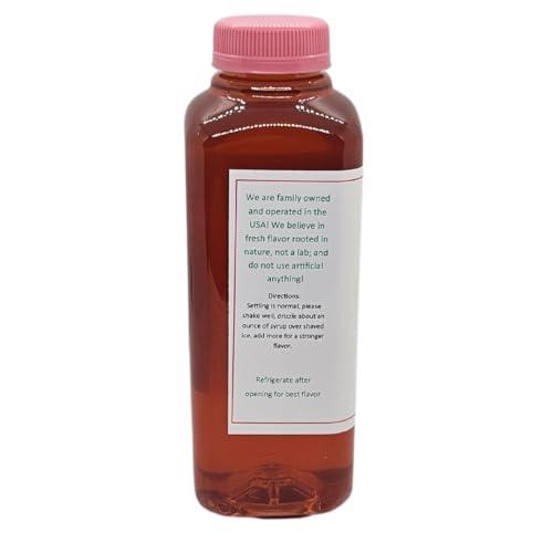 Sunshine Sno Sunshine Sno Dye Free Snow Cone Syrup, Watermelon, 16oz, Made with organic ingredients