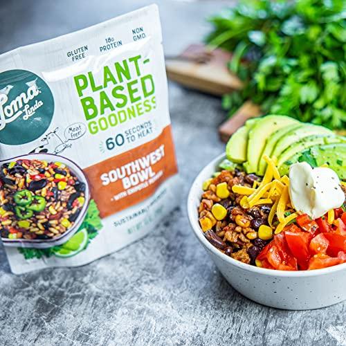 Loma Linda Loma Linda - Plant-Based Complete Meal Solution Packets (Southwest Chipotle Bowl (10 oz.), 12 Pack)