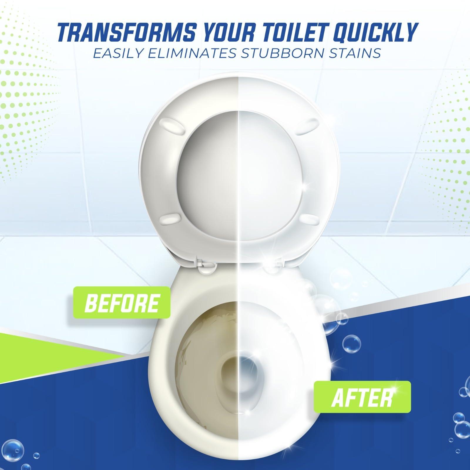 True Fresh True Fresh 2-in-1 Combo -Toilet Bowl Cleaner Tablets 26 Pack & Coffee Machine Descaler Cleaner Tablets 24-Pack, Compatible with All Coffee makers & Toilet bowls-Up to 1 year supply