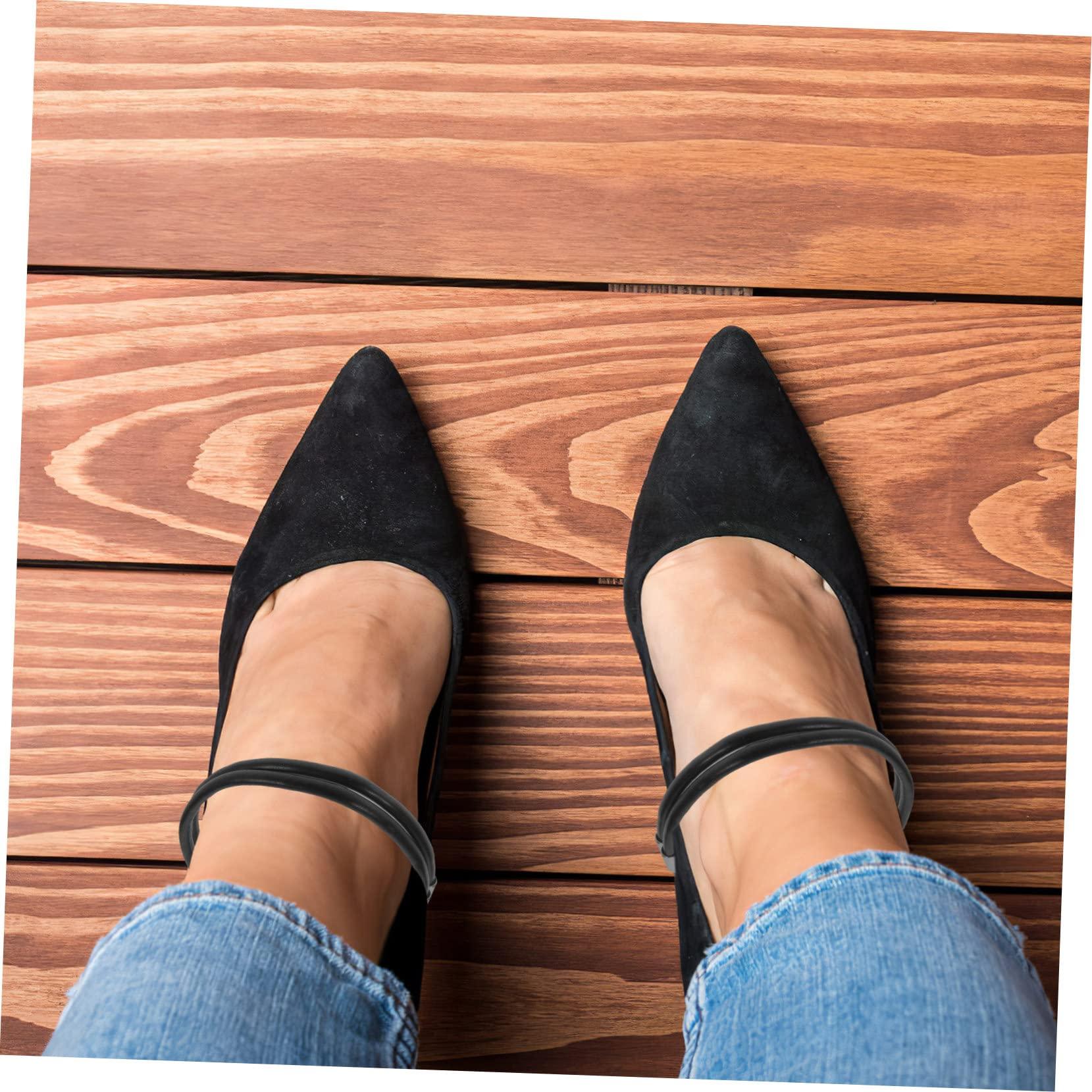 Adorainbow Adorainbow 5 Pairs High Heel Strap Elastic Shoe Laces Elastic Laces Adjustable Shoe Straps High Heel Accessories High Heels Shoelaces Altos De Mujer Ladies Pumps Elastic Shoe Straps for Heels