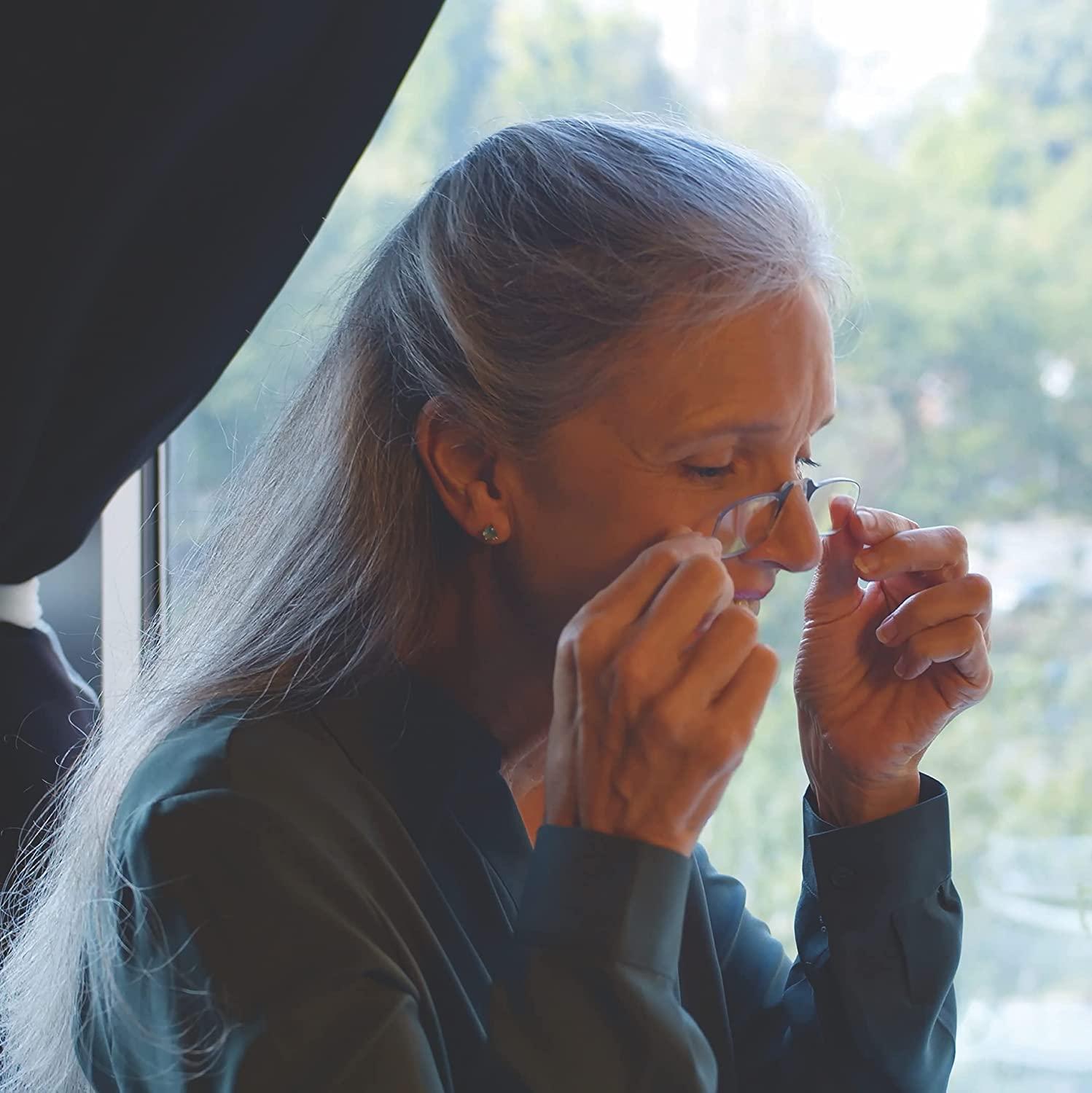 ThinOptics ThinOptics Readers Rectangular Reading Glasses, Black, 44mm + 2.5