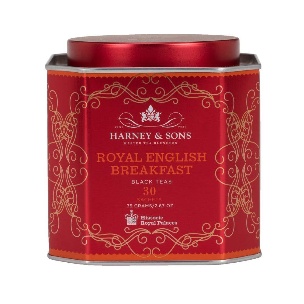 Harney & Sons Harney & Sons Royal English Breakfast Tea (30 Sachets) and Paris Black Tea (20 Sachets) Bundle