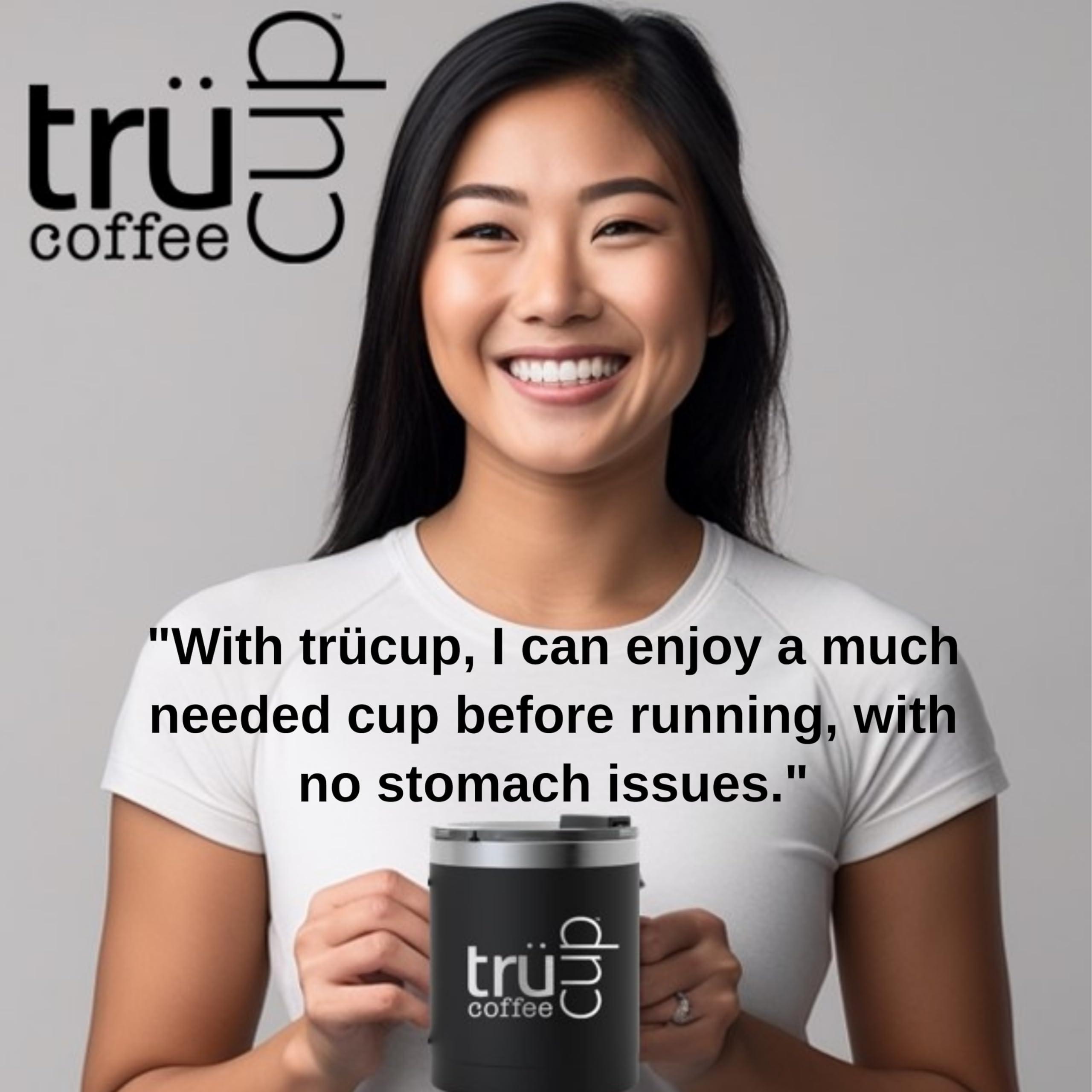 TRUCUP trcup Low Acid Medium Roast Coffee, Whole Bean 2 LB