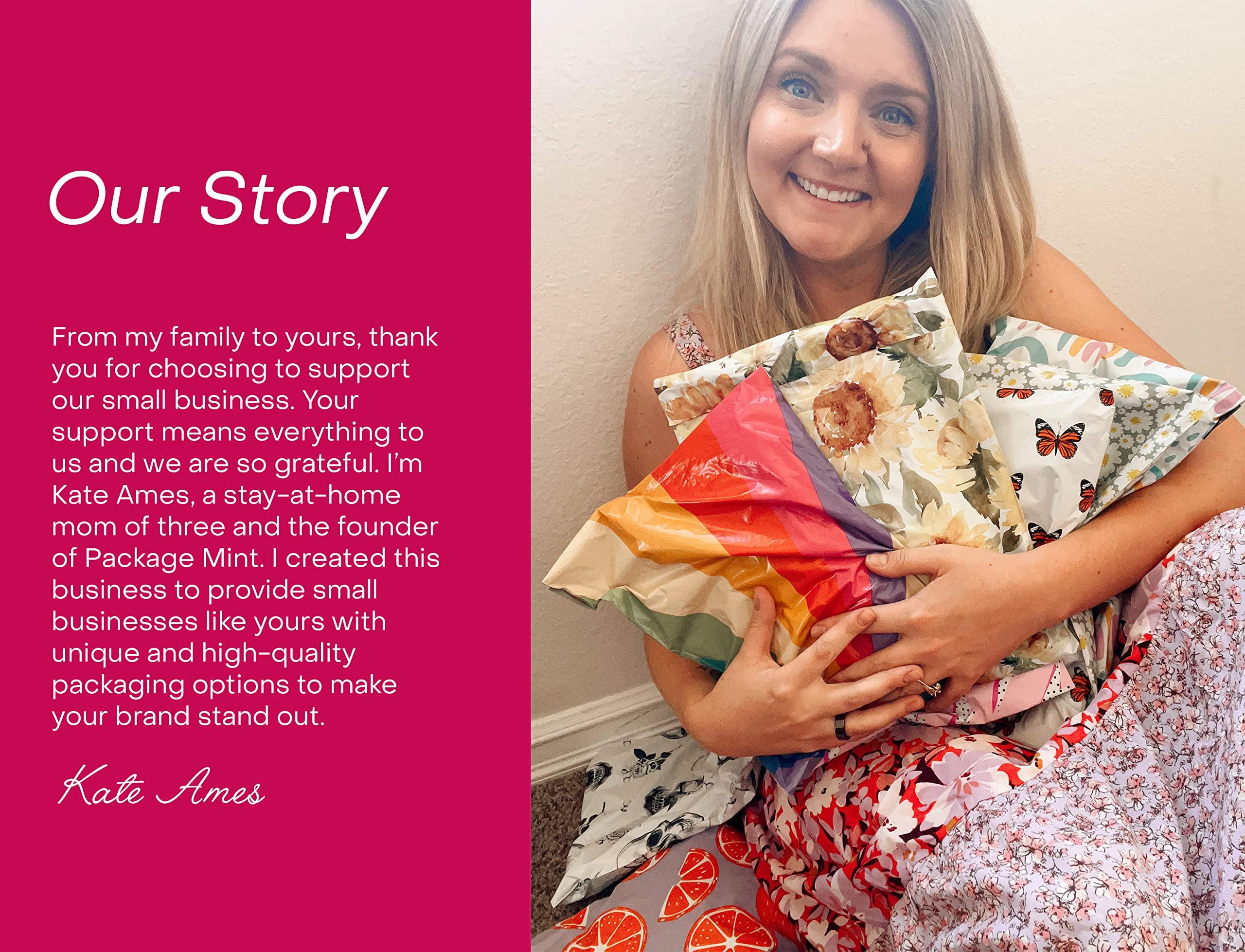 Package Mint Package Mint Floral Tissue Paper for Gift Wrapping (100 Sheets, 20x30 inch)-Colored, Decorative, Daisy Print Tissue Paper for Gift Bags, Packaging, and Small Business