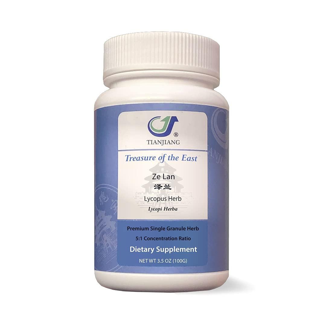 Treasure of the East Treasure of The East, Lycopus Herb - Ze LAN (5:1 Concentrated Herbal Extract Granules, 100g)