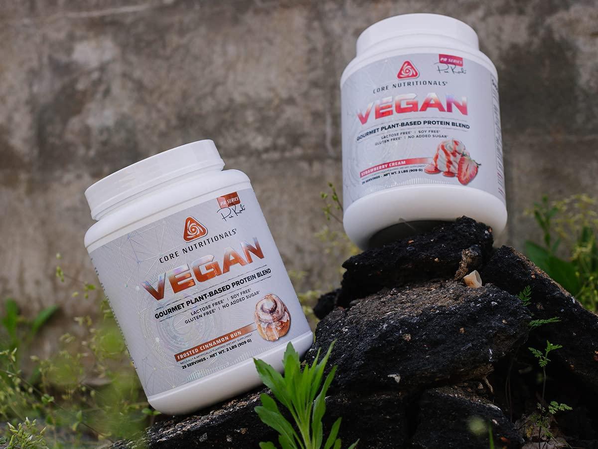 Core Nutritionals Core Nutritionals Platinum Vegan Gourmet Plant-Based Protein Blend with 21Grams of Pea Protein, Lactose, Soy and Gluten Free 29 Servings (Chocolate Brownie Batter)