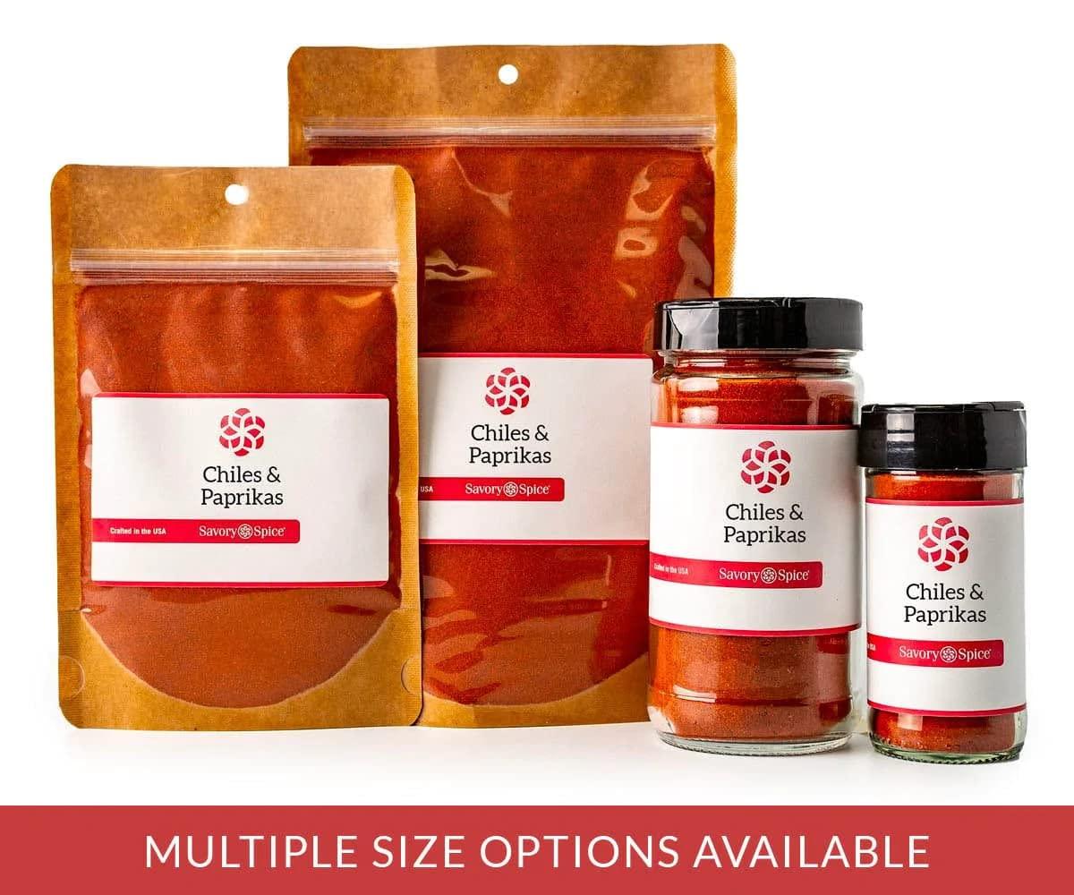 Savory Spice Shop Savory Spice Smoked Spanish Hot Paprika - Sweet-Smoked, Spicy Hot Paprika Powder Seasoning (1 Cup Bag - Net: 3.8 oz)