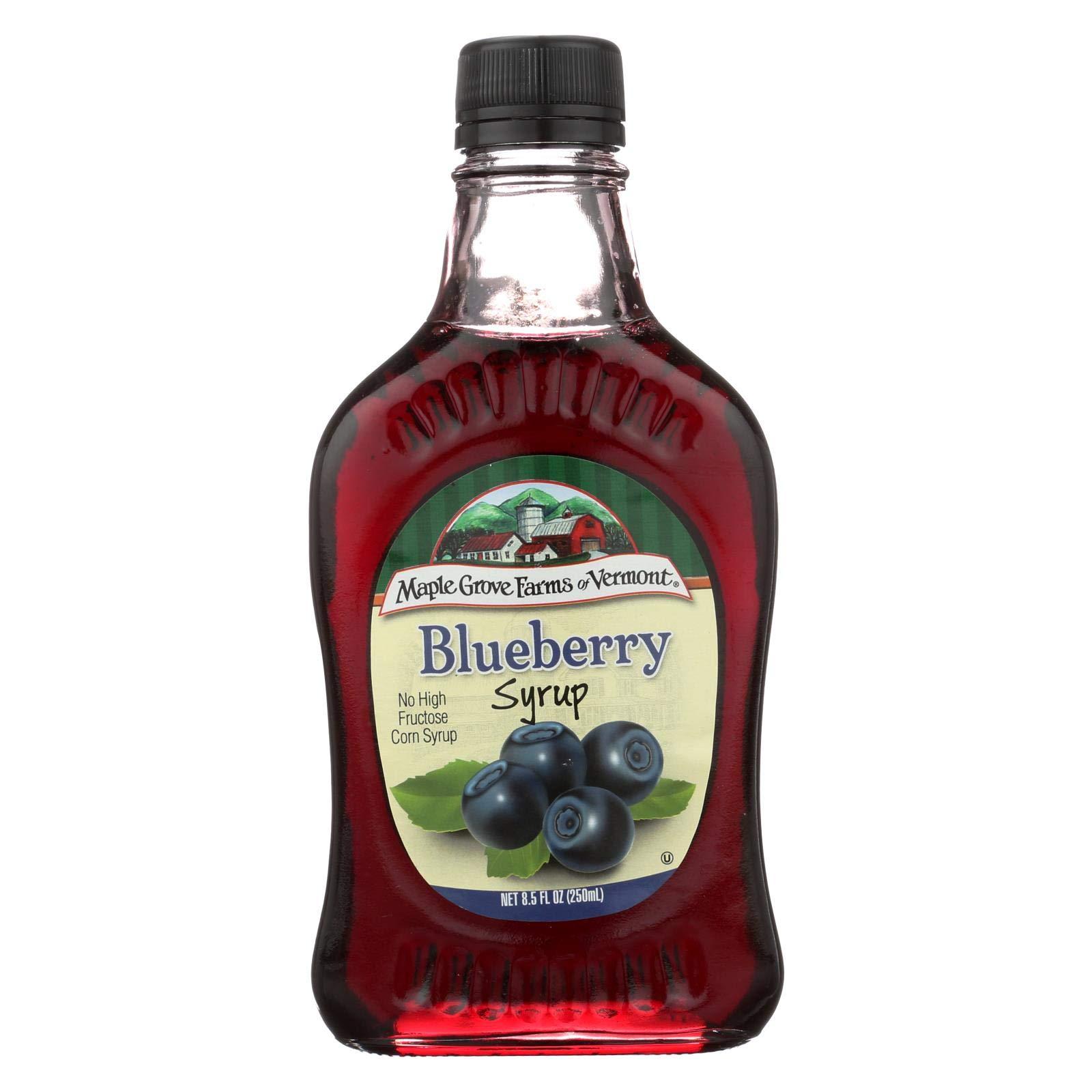 Maple Grove Farms Maple Grove Farms, Blueberry Syrup, 8.5 Ounce