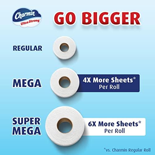 Charmin Charmin Ultra Strong Toilet Paper 12 Mega Rolls, 242 Sheets Per Roll