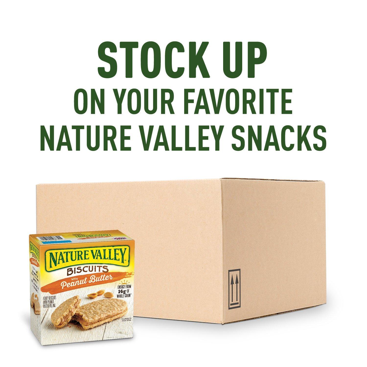 Nature Valley Nature Valley Soft-Baked Oatmeal Squares, Peanut Butter Breakfast Snacks, 6 ct, 7.44 OZ