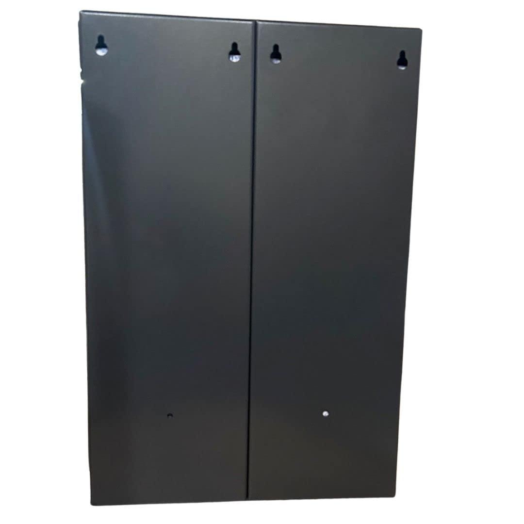 GG Golden Group International Tampon & sanitary napkin free vending dispenser for public restroom, steel cabinet with lock, wall mountable, gray SD9000GY