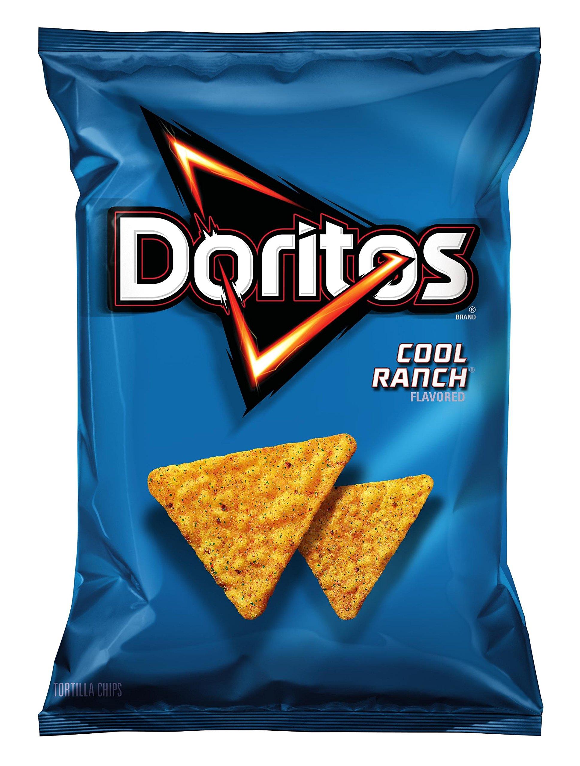 Doritos Doritos Flavored Tortilla Chips, Cool Ranch, 42 Ounce (Pack of 4)
