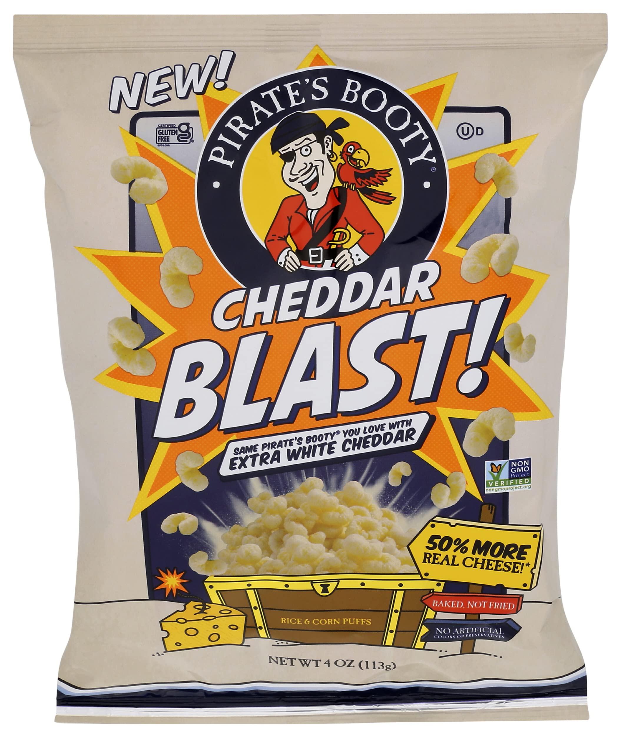 Pirate Brands PIRATE BRANDS Pirate's Booty Cheddar Blast Puffs, 4 OZ