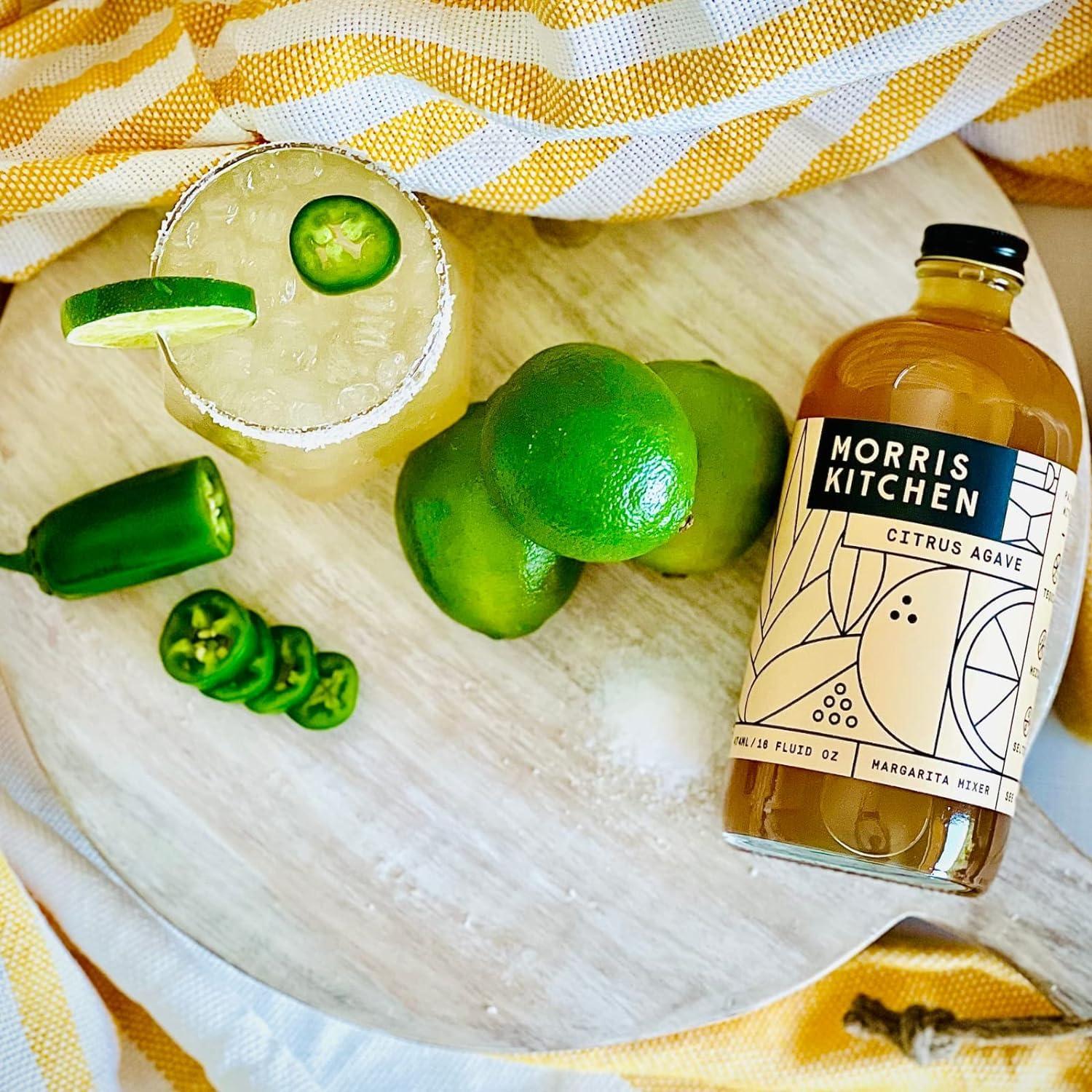 Morris Kitchen Morris Kitchen Citrus Agave Lime Cocktail Mixer 16 oz Single Bottle