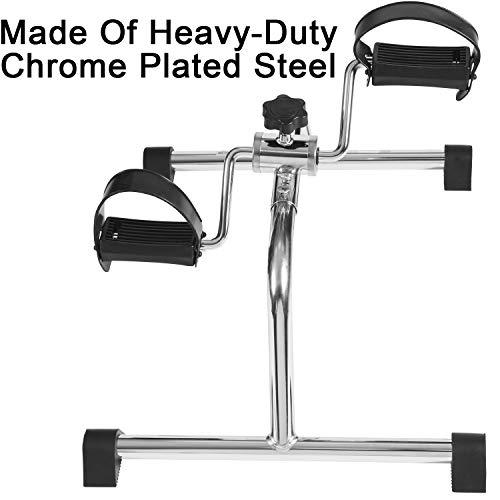 Carex Carex Under Desk Pedal Exerciser - Compact Exercise Equipment for Arms and Legs - Great for Elderly, Seniors, Disabled or Office Use