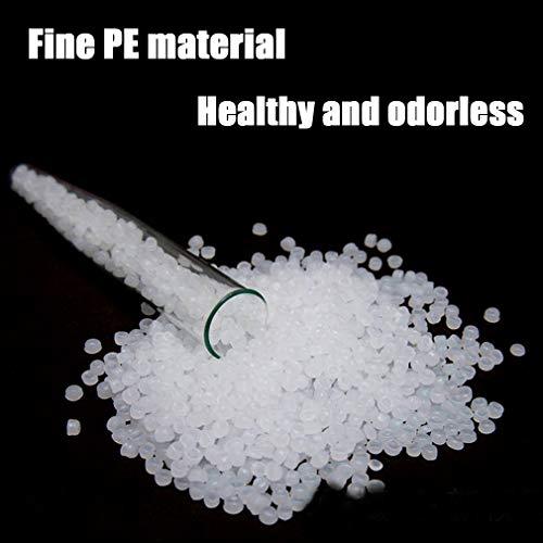 BuryXiang Substantial Individually Packed Trash Bags/Garbage Bags, 4 Gallon Trash Bags/Garbage Bags For Bathroom, Bedroom, Office, Car, Kitchen, Home (2 rolls/pack, Blue-4 Gallon)