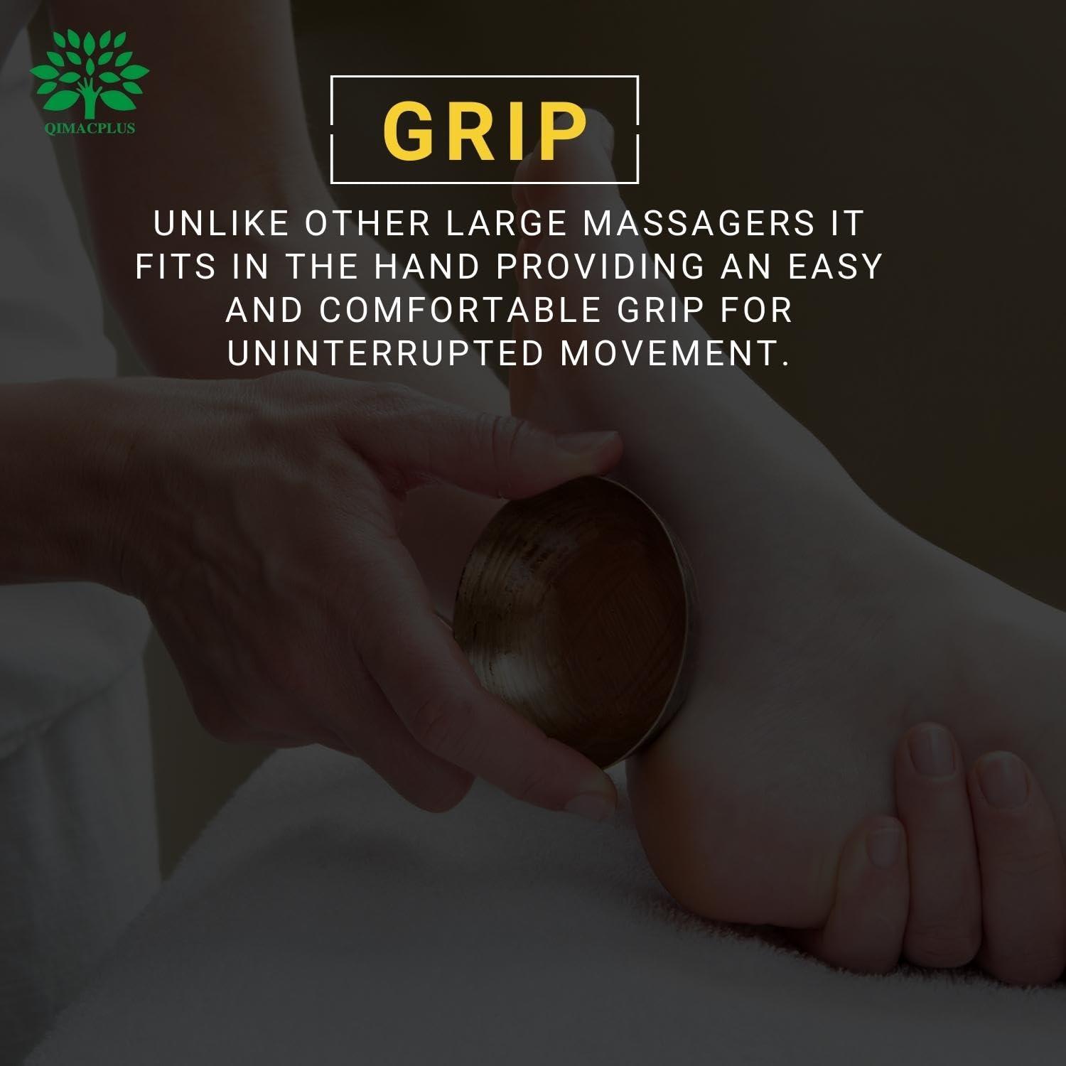 wholelifeobjects wholelifeobjects Bronze Vatki Bowl - Kansa Vatki Cup - Natural Vatki Ayurvedic Detox Foot Massager- Relaxation and Deep Cleaning Ancient Indian Technique | Natural Pack of 1