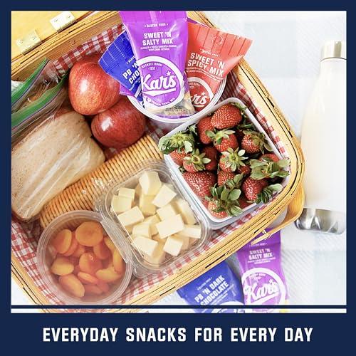 Kar's Kars Nuts Tropical Fruit N Nut Trail Mix, 28 oz Resealable Pouch (Pack of 1), Gluten-Free Snack Mix