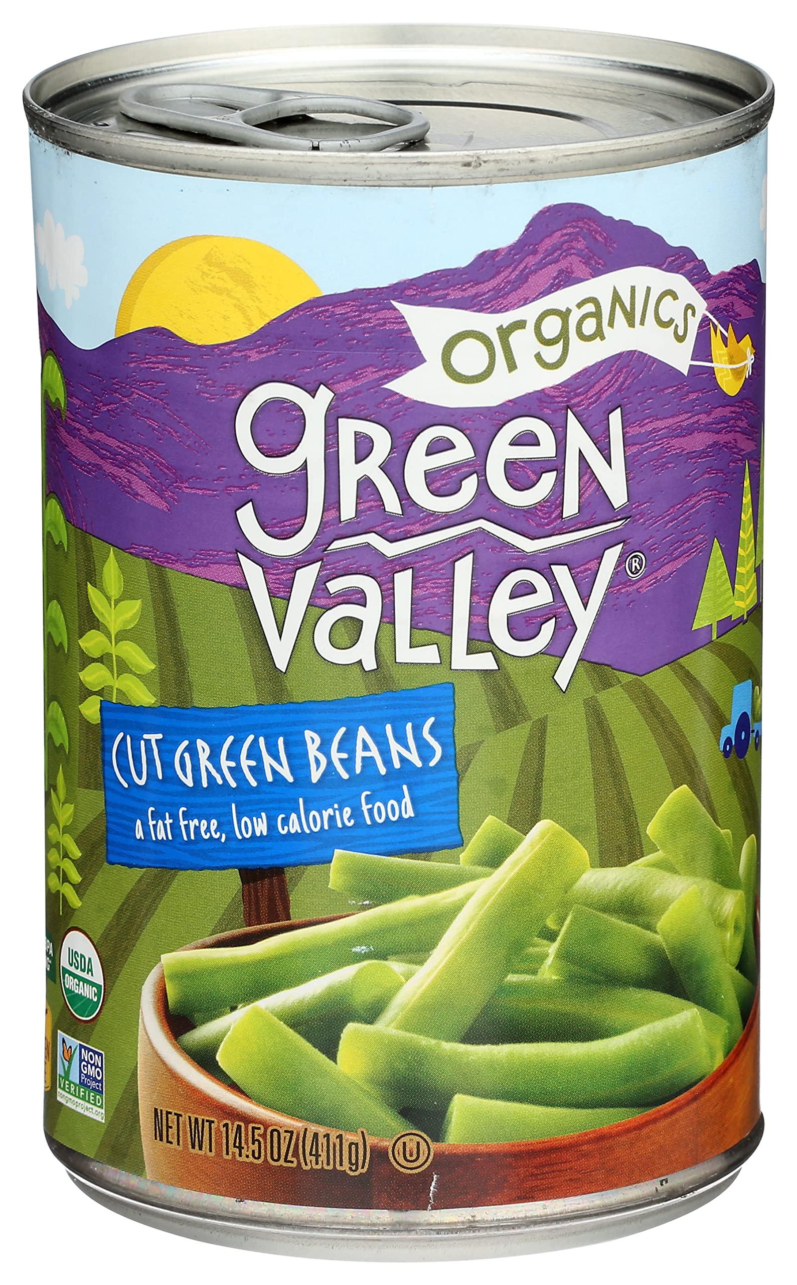 Green Valley GREEN VALLEY Organic Cut Green Beans, 14.5 OZ