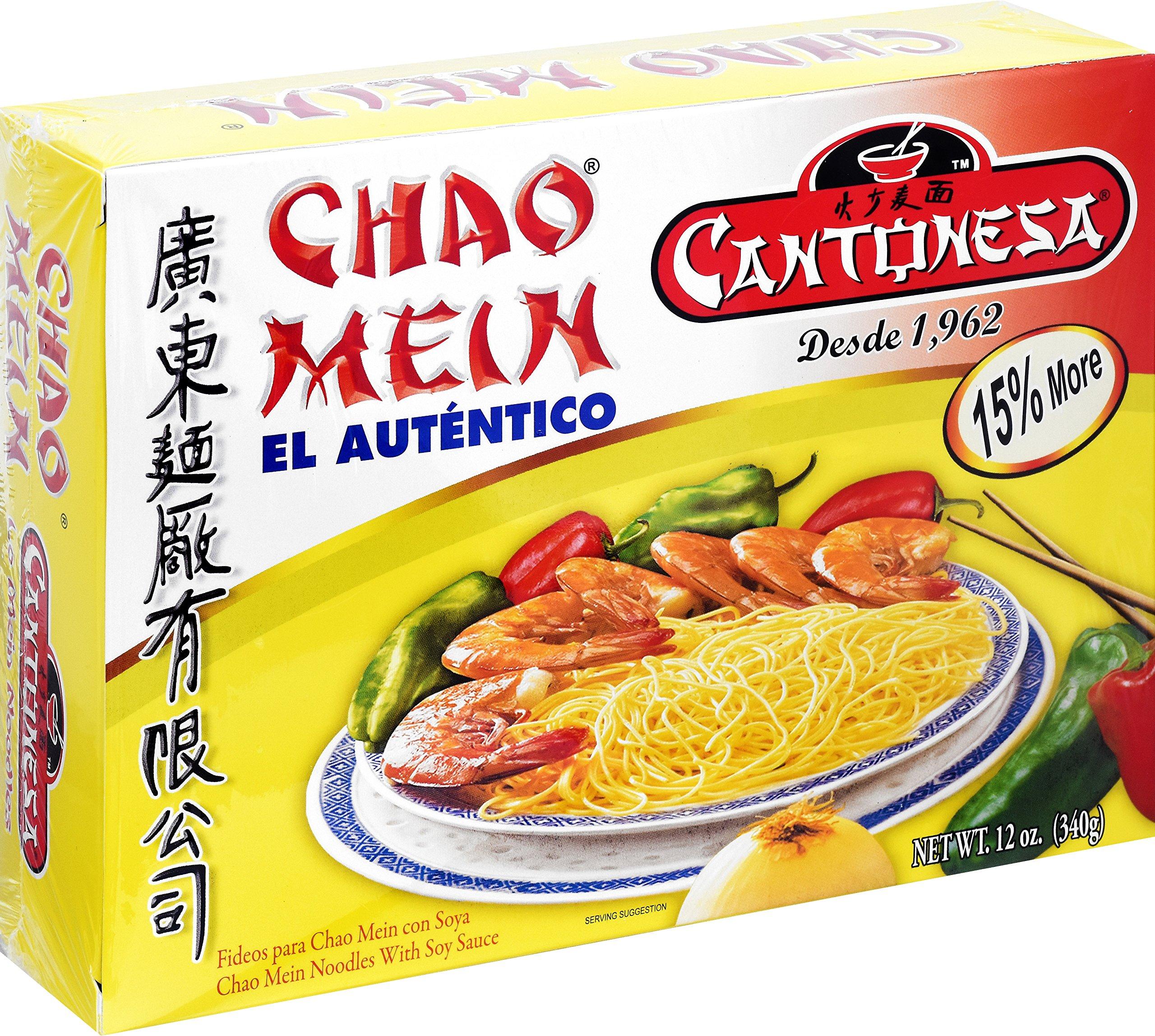 Goya Cantonesa Chao Mein Noodles With Soy Sauce, 12 Ounce