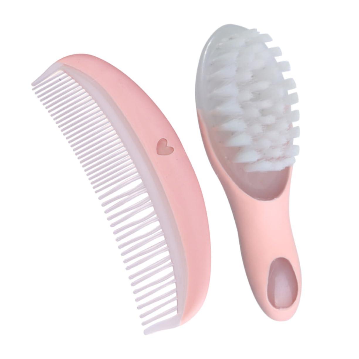 Healifty 5 Sets Infant Comb Baby Brush Comb for Baby Massage Comb Baby Comb