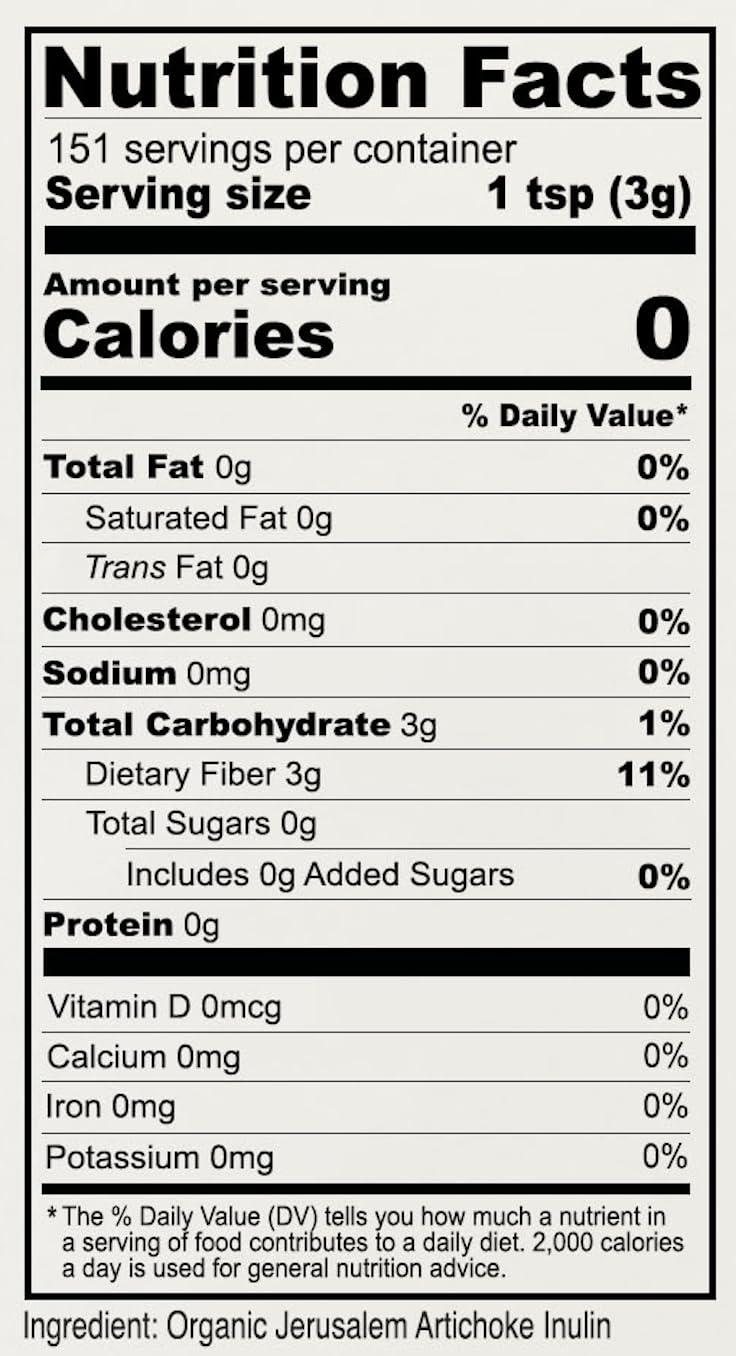 Anthony\'s Anthony\'s Organic Inulin Powder (1 Pound)