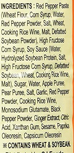 CJ (Hot&Spicy) CJ Korean BBQ Original Sauce Chicken & Pork Marinade 29.6 Ounce (1)